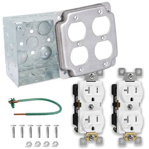 4x4 metal handi box|4x4 outlet box.